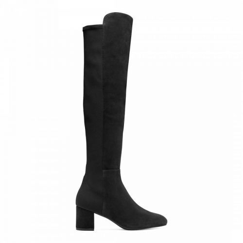 Black Gillian 60 City Stretch Suede Boot