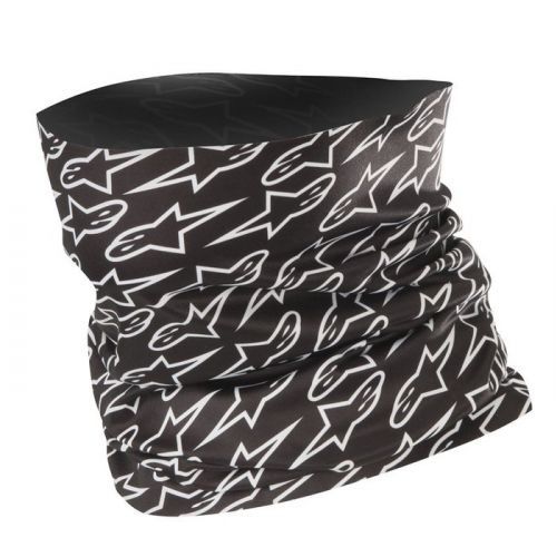 Alpinestars Astars Black White Neck Tube One Size