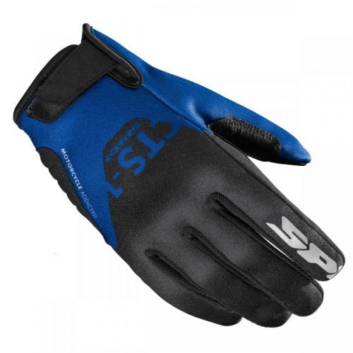 Spidi CTS-1 Black Blue Motorcycle Gloves S