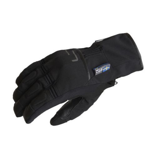 Lindstrands Lillmon Black Grey Gloves 7