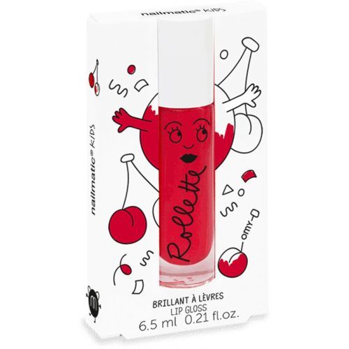 Nailmatic  Kids Rollette Lip Gloss for Kids Shade Cherry 6,5 ml