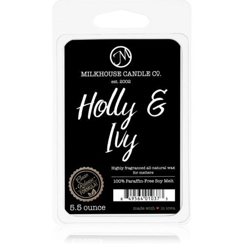 Milkhouse Candle Co. Creamery Holly & Ivy wax melt 155 g