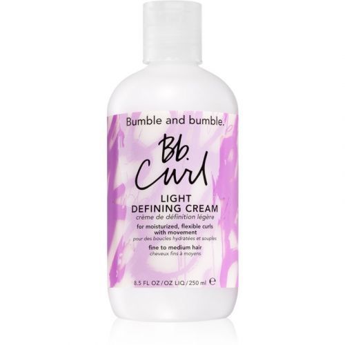 Bumble and Bumble Bb. Curl Light Defining Cream Styling Cream for Curl Definition Light Hold 250 ml