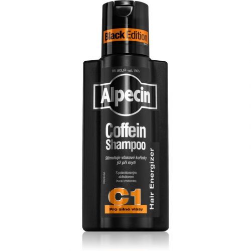 Alpecin Coffein Shampoo C1 Black Edition Caffeine Shampoo For Men Hair Growth Stimulation 250 ml