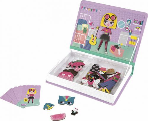 Janod Magnetic Book Dressing Up Girls