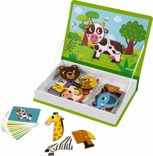 Janod Magnetic Book Animals