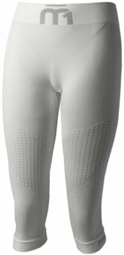 Mico 3/4 Tight Womens Base Layer Pants M1 Skintech Bianco I