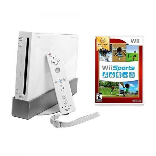 Nintendo Wii Sports Pack 512MB White Video Game Console