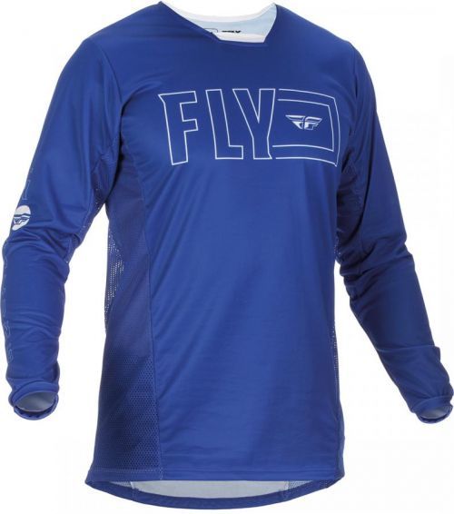 FLY Racing Kinetic Fuel Jersey Blue White S