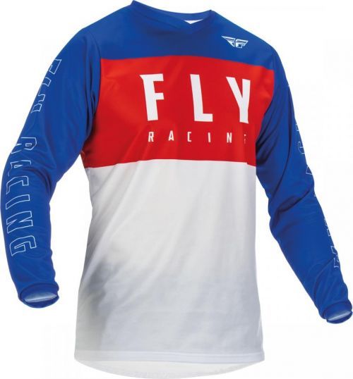 FLY Racing F-16 Jersey Red White Blue S