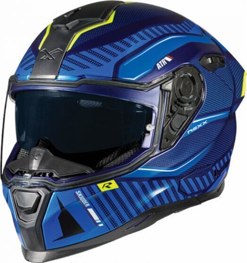 Nexx SX.100R Skidder Blue/Neon MT XS Helmet