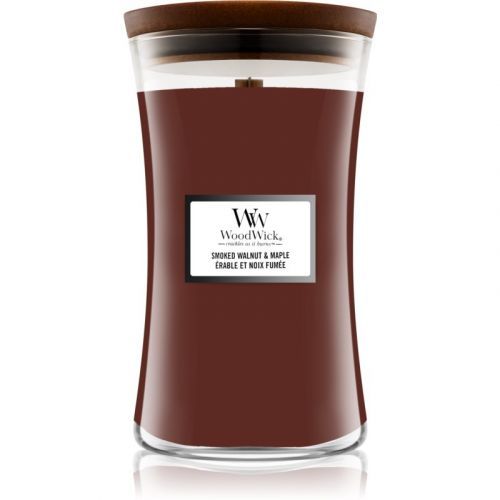 Woodwick Smoked Walnut & Maple scented candle 610 g
