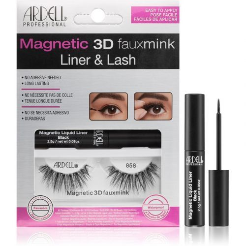 Ardell 3D Faux Mink Set for Eyelashes 858