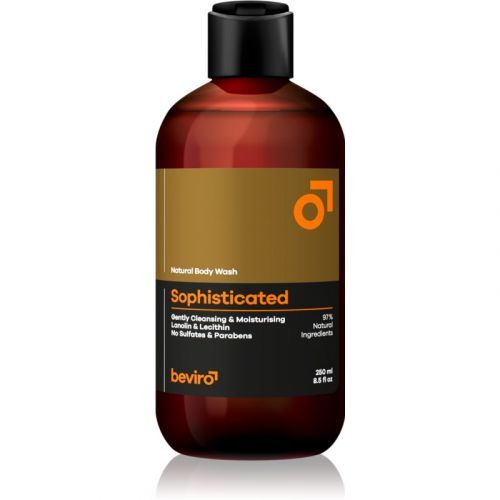 Beviro Natural Body Wash Sophisticated Body Wash for Men 250 ml