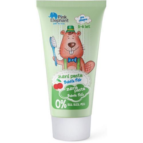 Pink Elephant Boys Toothpaste for Kids Beaver 50 ml
