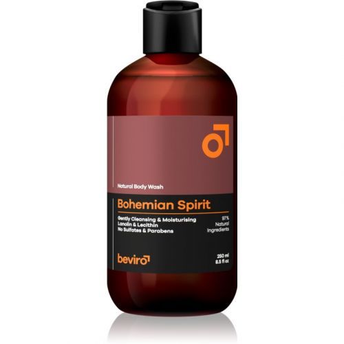 Beviro Natural Body Wash Bohemian Spirit Body Wash for Men 250 ml