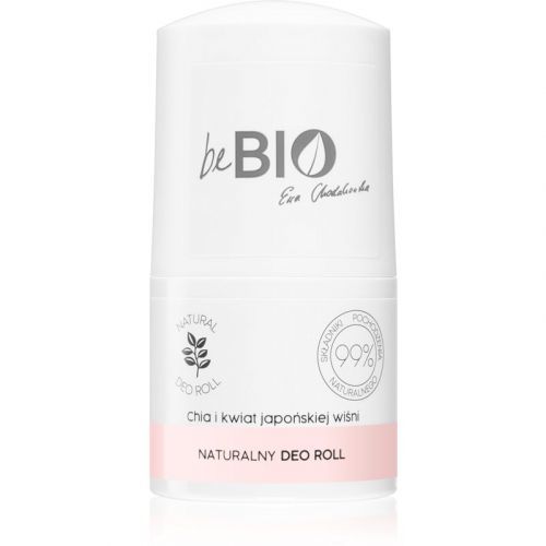 beBIO Chia Seeds & Japanese Cherry Blossom Roll-On Deodorant 50 ml