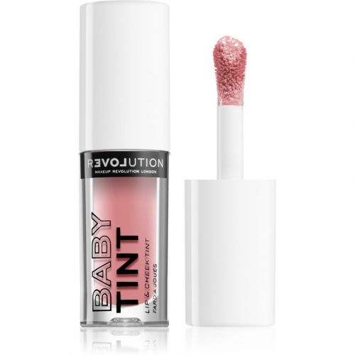 Revolution Relove Baby Tint Liquid Blusher and Lip Gloss Shade Baby 1,4 ml