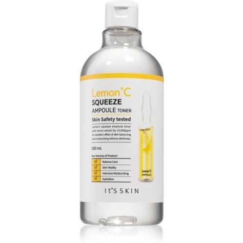It's Skin Lemon' C Squeeze Exfoliating Toner for Radiance and Hydration 500 ml