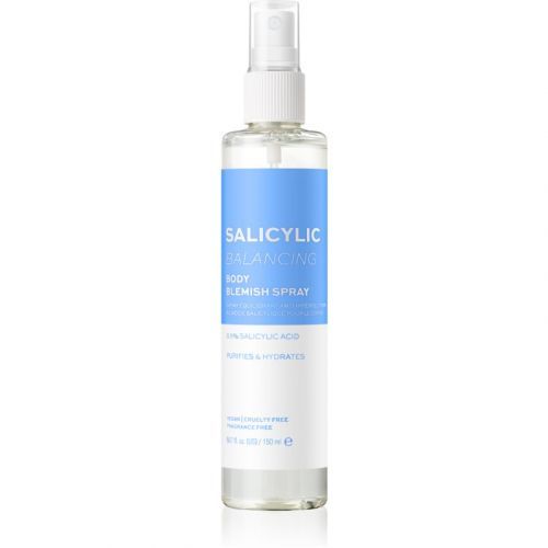 Revolution Skincare Body Salicylic (Balancing) Hydrating Body Spray for problematic and oily skin 150 ml