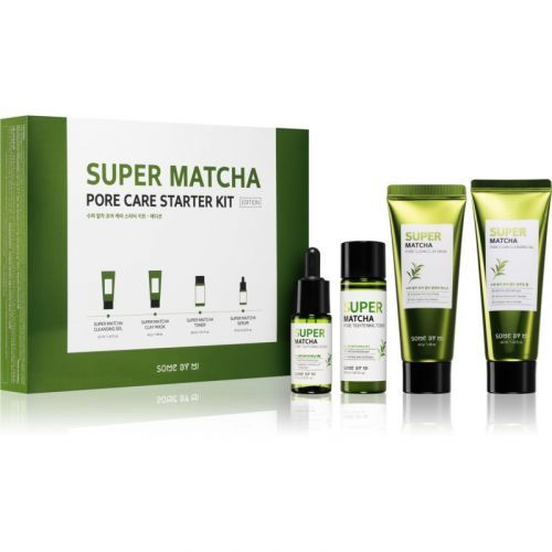 Some By Mi Super Matcha Pore Care Gift Set (For Pore Minimizer And Matte  Looking Skin)