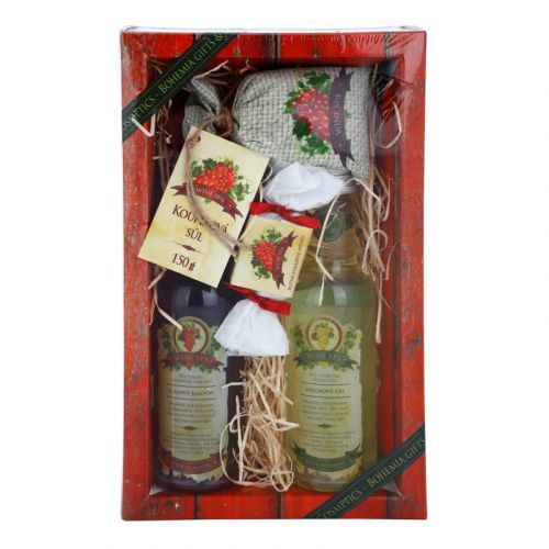 Bohemia Gifts & Cosmetics Wine Spa Gift Set (for Bath)