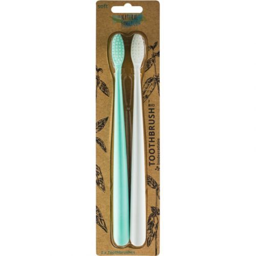 The Natural Family Co. Bio Soft Toothbrushes 2 pcs 2 pc