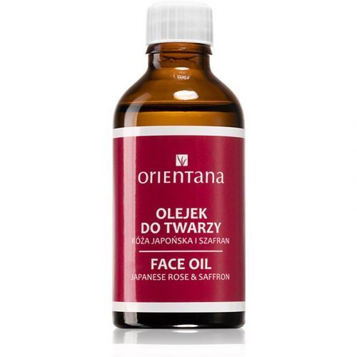 Orientana Japanese Rose & Saffron Face Oil Rejuvenating Facial Oil 50 ml
