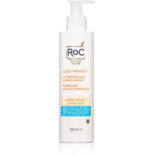 RoC Soleil Protexion+ Refreshing Skin Restoring Milk Soothing After Sun Cream 200 ml