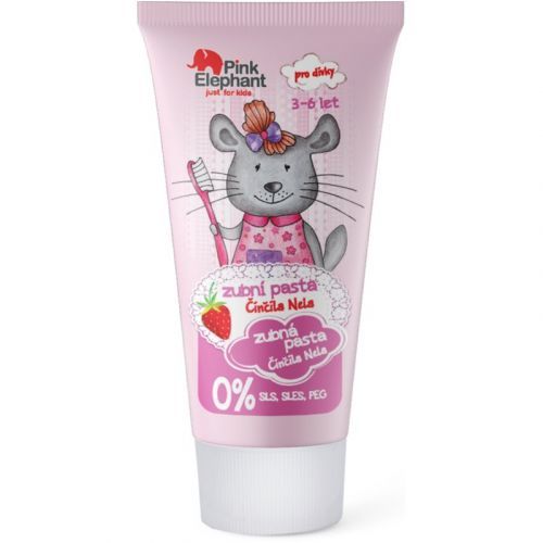 Pink Elephant Girls Toothpaste for Kids 50 ml
