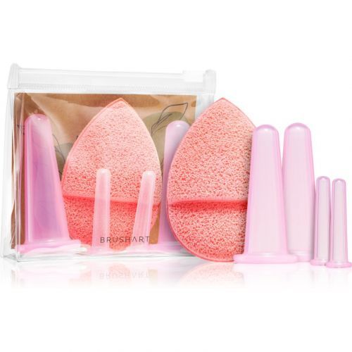 BrushArt Home Salon facial cupping set