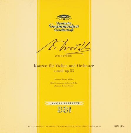 Antonín Dvořák Concert For Violin And Orchestra (LP)