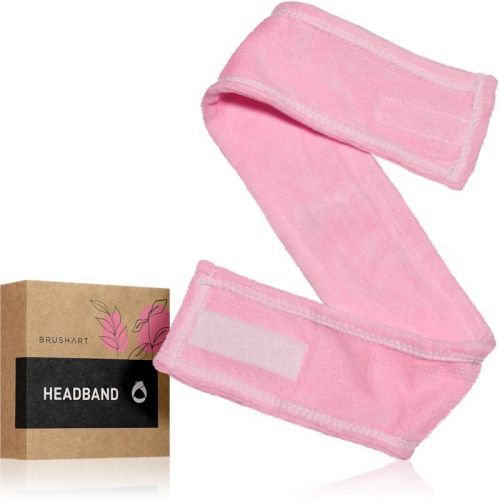BrushArt Home Salon spa headband Pink