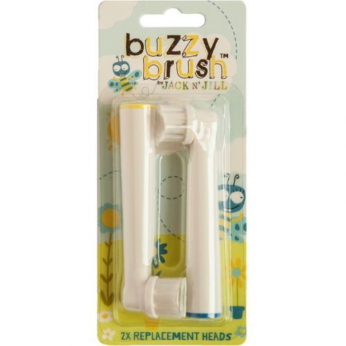 Jack N’ Jill Buzzy Brush Replacement Heads For Toothbrush 2 pc