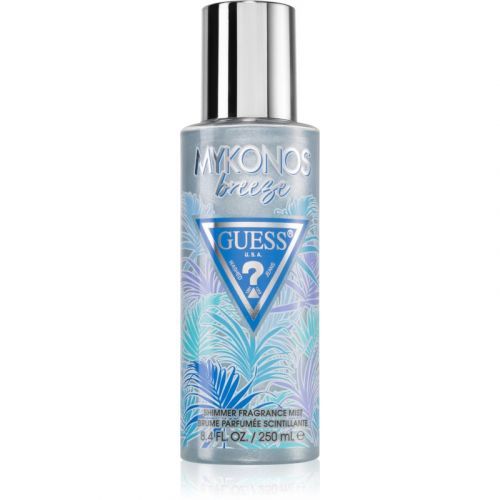 Guess Mykonos Breeze Scented Body Spray with Glitter for Women 250 ml