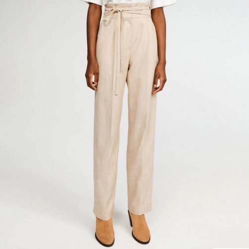 Beige Patcho Trousers