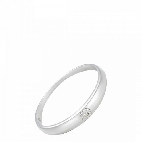 Silver Diamond Ring