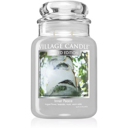Village Candle Inner Peace scented candle (Glass Lid) 602 g
