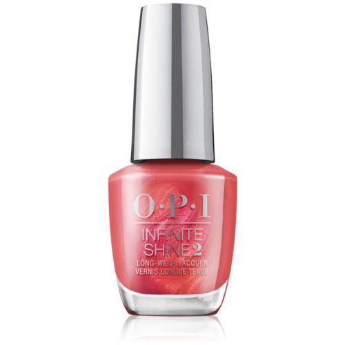 OPI Infinite Shine The Celebration Gel-Effect Nail Varnish Paint the Tinseltown Red 15 ml