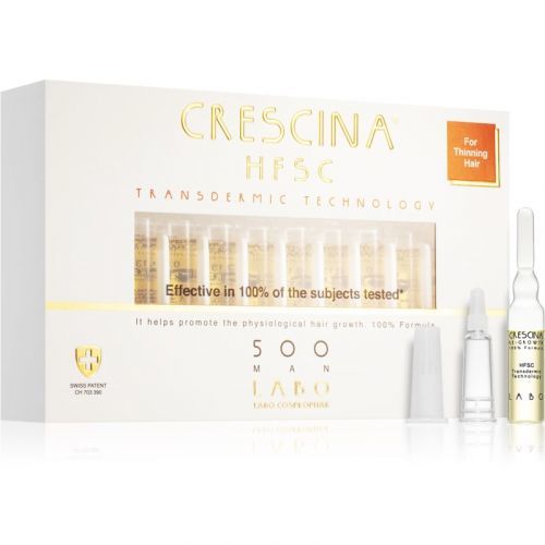 Crescina Transdermic 500 Re-Growth hair growth treatment for Men 20x3,5 ml