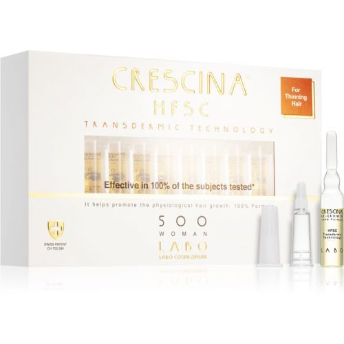Crescina Transdermic 500 Re-Growth hair growth treatment 20x3,5 ml