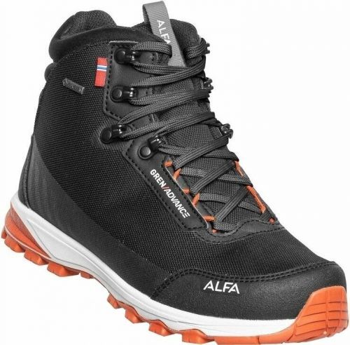 Alfa Mens Outdoor Shoes Gren Advance GTX Black 45