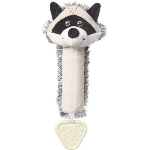 BabyOno Toy squeaky toy with biting part Racoon Rocky 1 pc