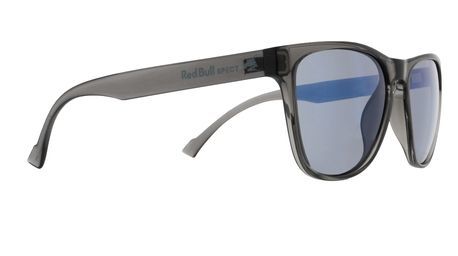 Spect Red Bull Spark Sunglasses X'Tal Black Smoke Blue Mirror Pol