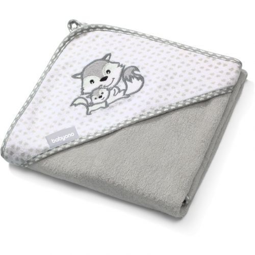 BabyOno Towel towel Grey 76x76 cm