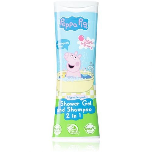 Peppa Pig Dream Shower Gel And Shampoo 2 In 1 for Kids 300 ml
