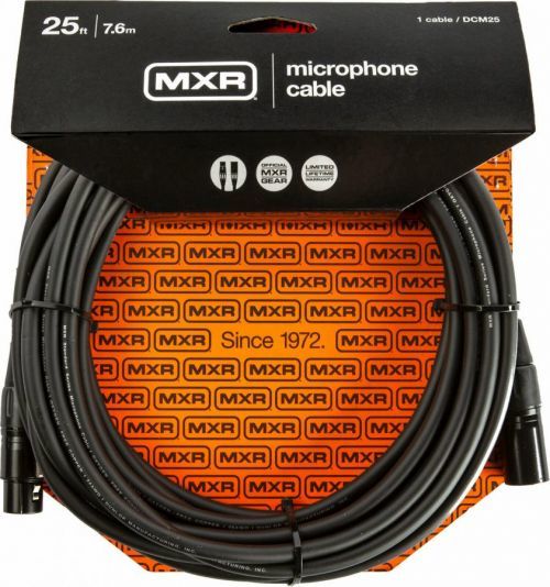 Dunlop MXR DCM25 Black 7,6 m