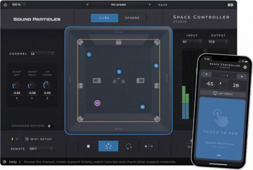 Sound Particles Space Controller Studio (Digital product)