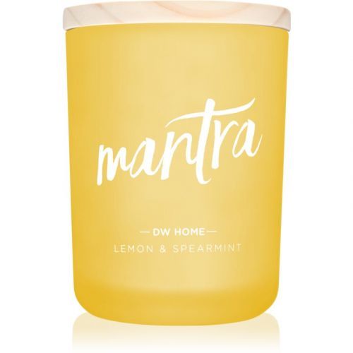 DW Home Mantra Lemon & Spearmint scented candle 428 g