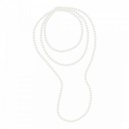 Natural White Pearl Necklace 7-8mm
